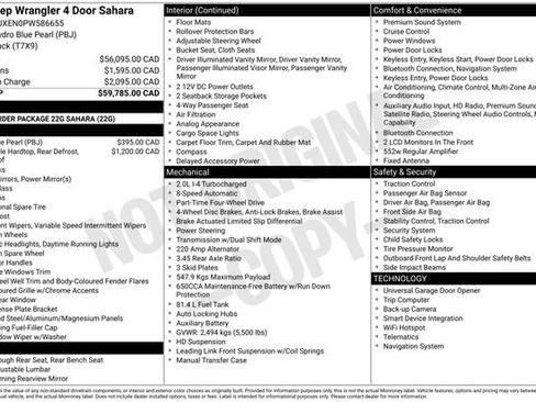 Used 2023 Jeep Wrangler Unlimited Sahara AWD/4WD image 6