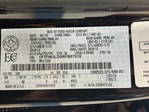 Used 2024 Ford F150 XLT w/ Equipment Group 303A High AWD/4WD image 26