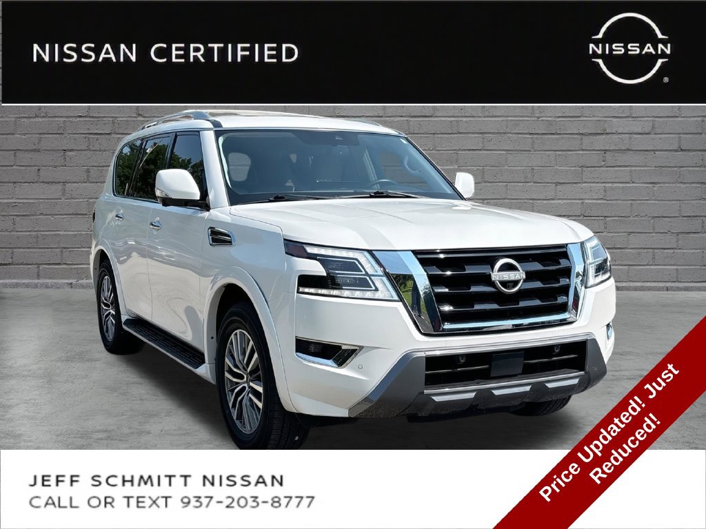 Certified 2024 Nissan Armada SL w/ Captain's Chairs Package AWD/4WD image 1