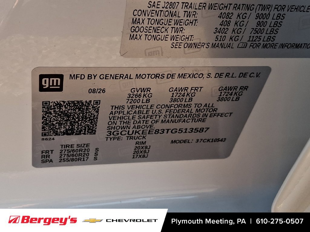 New 2026 Chevrolet Silverado 1500 RST AWD/4WD image 17