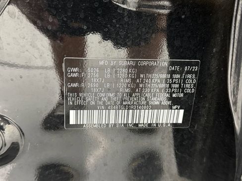 Certified 2024 Subaru Outback Onyx Edition XT AWD/4WD image 27