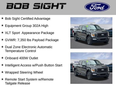Used 2023 Ford F150 XLT w/ Equipment Group 302A High AWD/4WD image 3