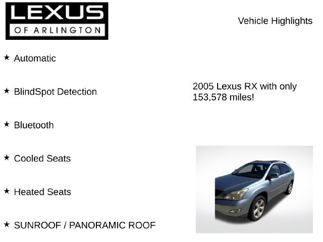 Used 2005 Lexus RX 330 FWD image 7