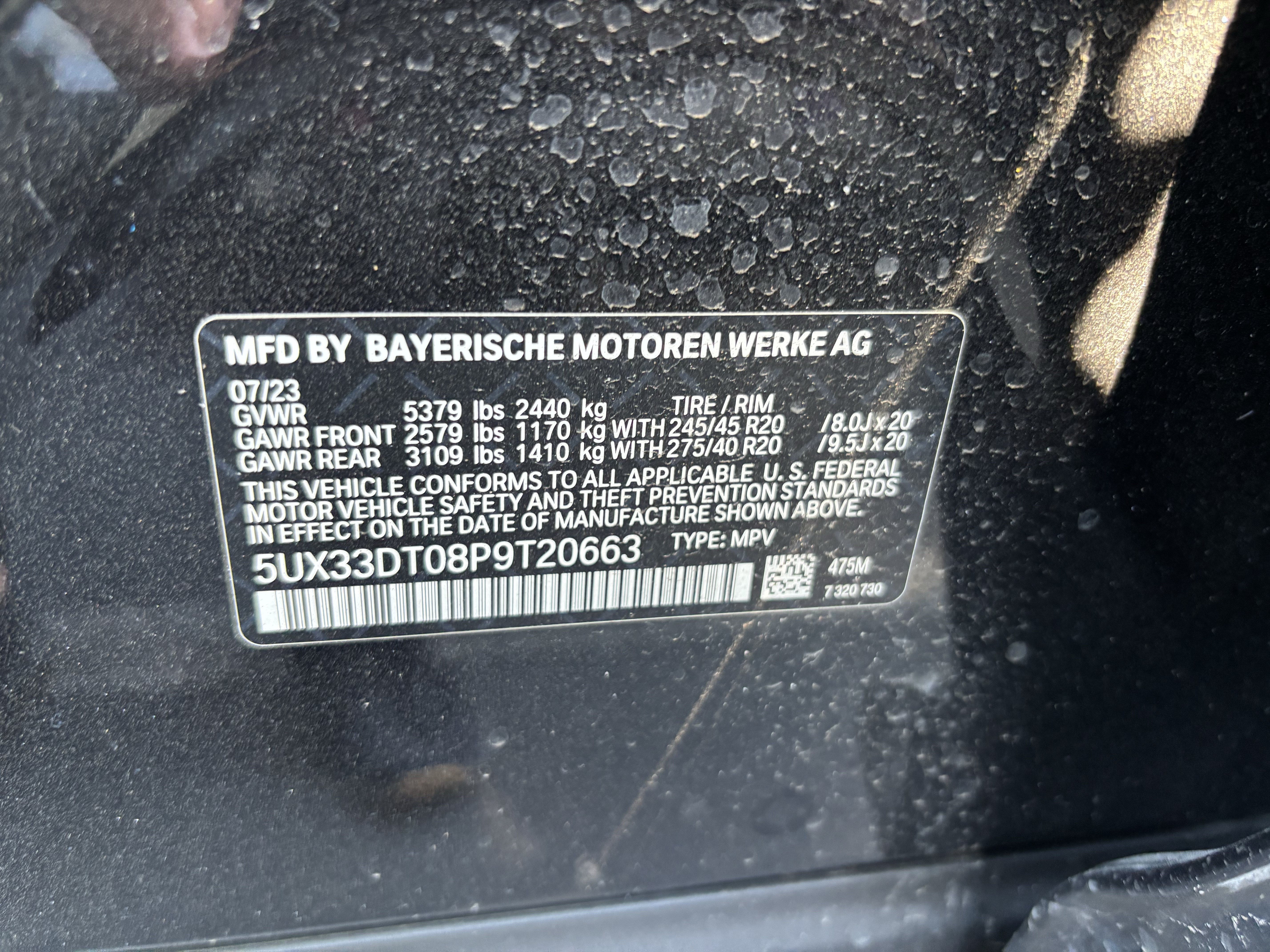 Certified 2023 BMW X4 xDrive30i w/ Parking Assistance Package AWD/4WD image 37