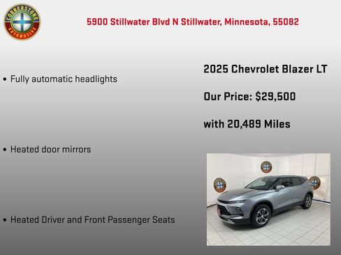 Used 2025 Chevrolet Blazer LT AWD/4WD image 15