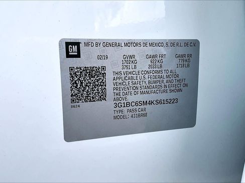 Used 2019 Chevrolet Cruze LS w/ LS Convenience Package image 34