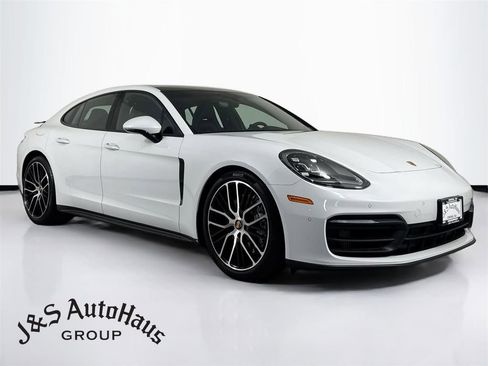 Used 2021 Porsche Panamera 4 AWD/4WD image 1
