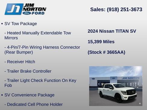 Used 2024 Nissan Titan SV AWD/4WD image 38