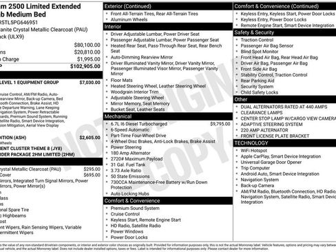 Certified 2023 RAM 2500 Limited image 24