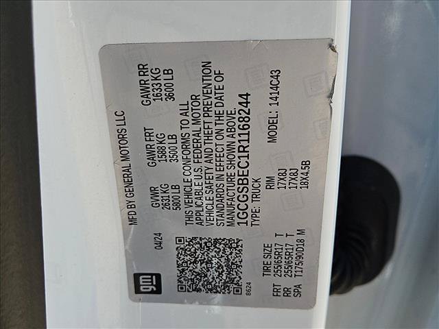 Used 2024 Chevrolet Colorado W/T w/ WT Convenience Package RWD image 25