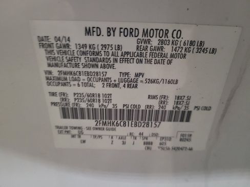 Used 2014 Ford Flex SEL w/ Equipment Group 202A image 33