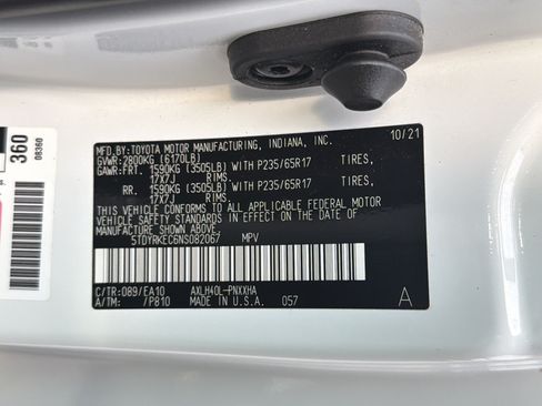 Used 2022 Toyota Sienna XLE FWD image 31