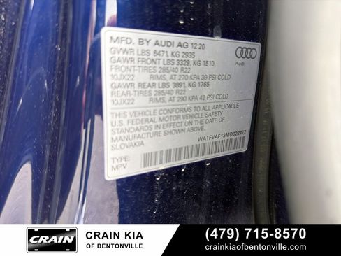 Used 2021 Audi Q8 Prestige w/ Prestige Package image 7