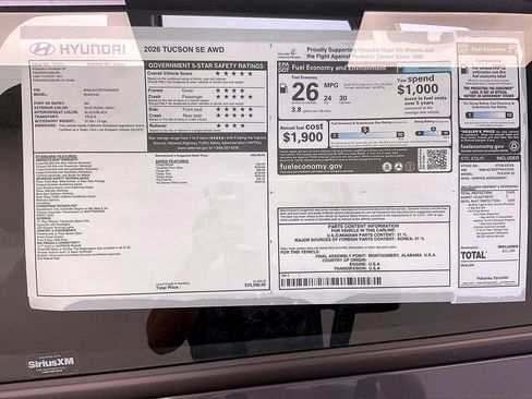 New 2026 Hyundai Tucson SE image 14