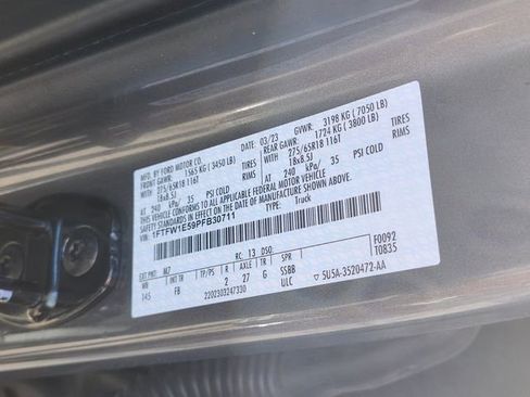 Used 2023 Ford F150 XLT w/ Equipment Group 302A High image 33