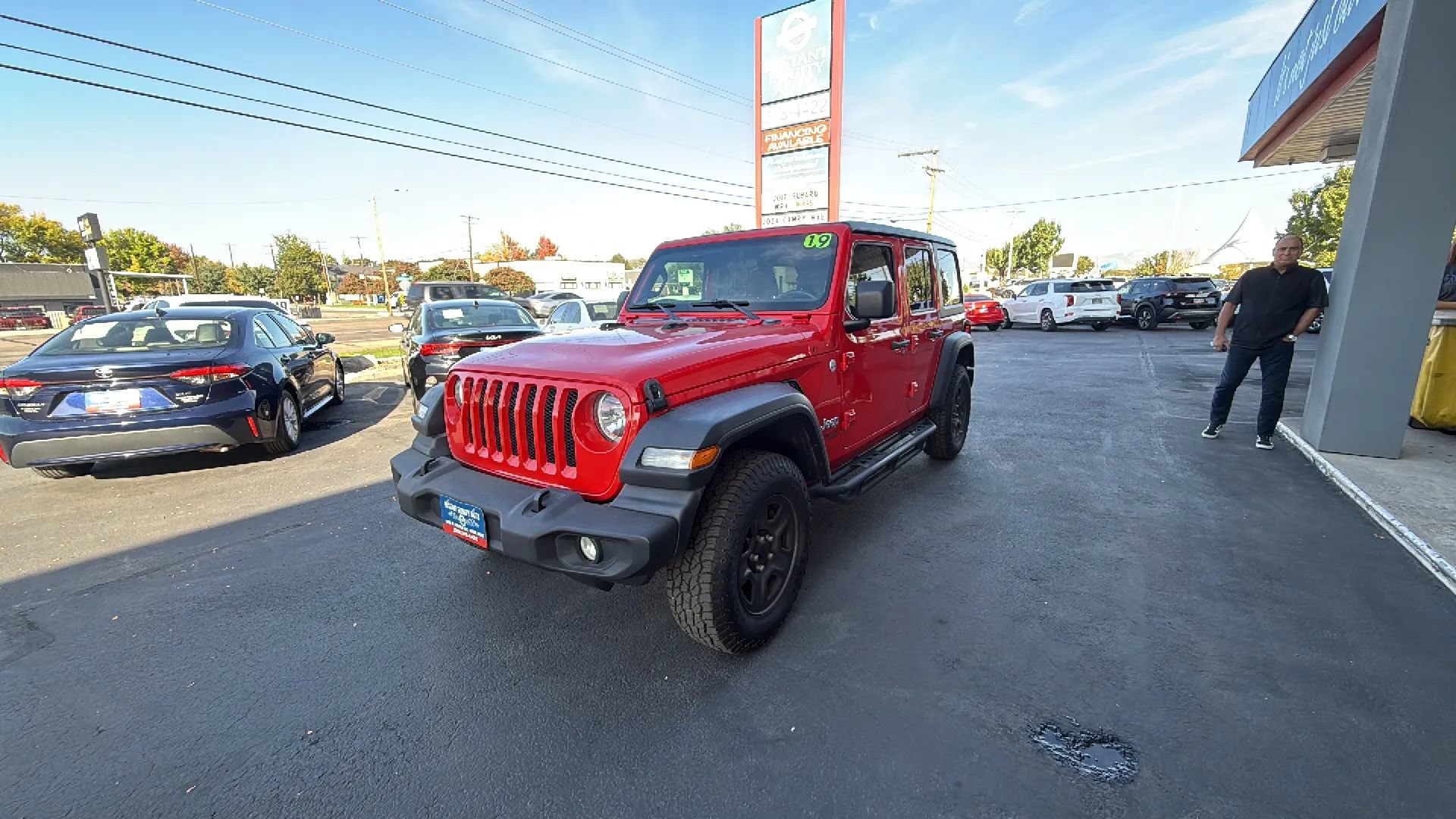 Used 2019 Jeep Wrangler Unlimited Sport AWD/4WD image 14
