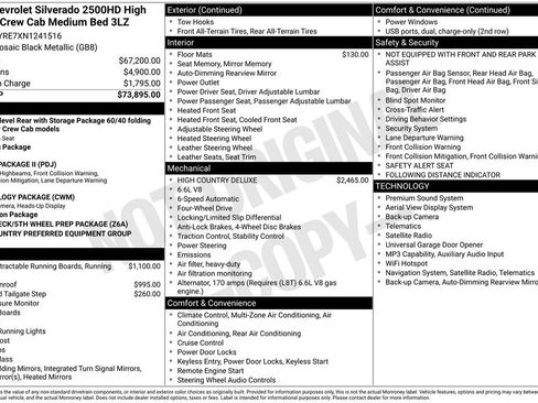 Used 2022 Chevrolet Silverado 2500 High Country AWD/4WD image 5