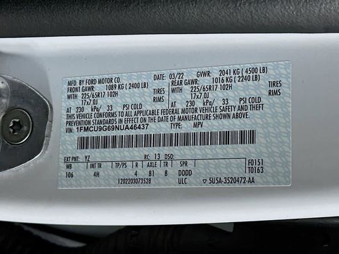 Certified 2022 Ford Escape SE w/ Cold Weather Package image 22