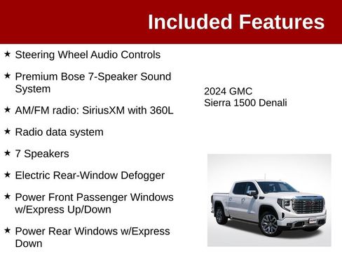 Used 2024 GMC Sierra 1500 Denali AWD/4WD image 4