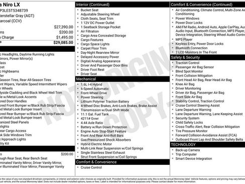 New 2026 Kia Niro LX image 9