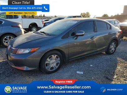 Used 2012 Honda Civic Hybrid Sedan