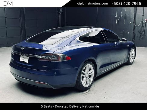 Used 2015 Tesla Model S 85D AWD/4WD image 4