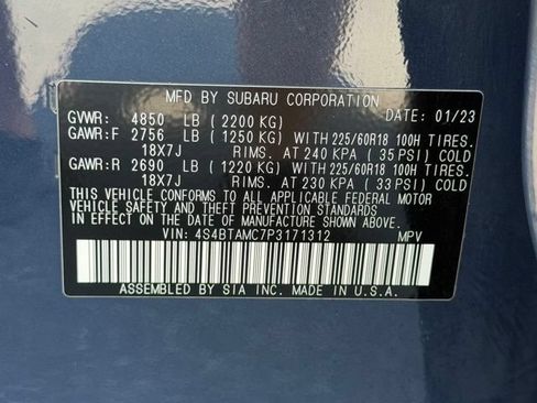 Used 2023 Subaru Outback Limited AWD/4WD image 22