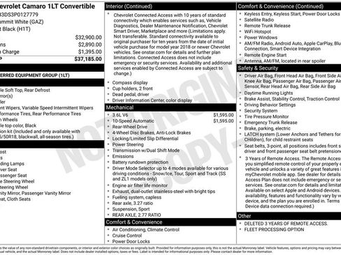 Used 2023 Chevrolet Camaro LT image 8