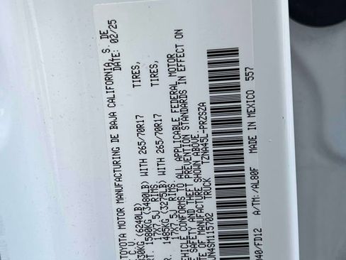 Certified 2025 Toyota Tacoma TRD Off-Road w/ TRD Off Road Upgrade Package image 23