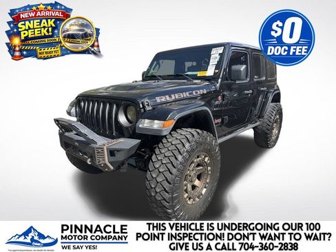 Used 2018 Jeep Wrangler Unlimited Rubicon AWD/4WD image 2