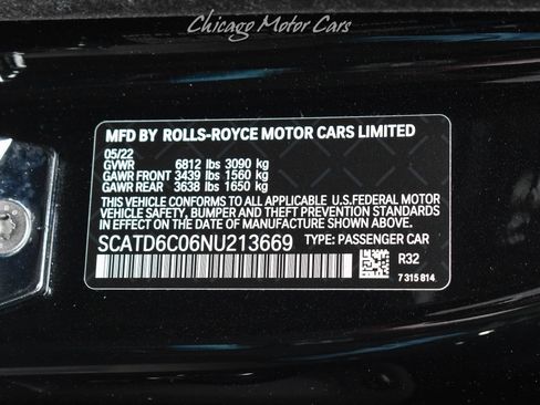 Used 2022 Rolls-Royce Ghost Black Badge image 69