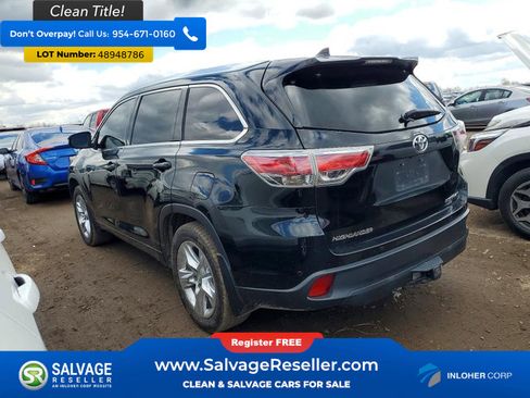 Used 2014 Toyota Highlander Limited image 3