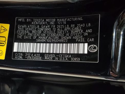 Used 2017 Lexus ES 350 w/ Accessory Package FWD image 40