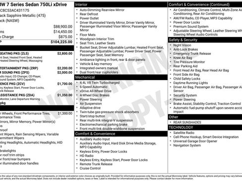 Used 2010 BMW 750Li xDrive image 2