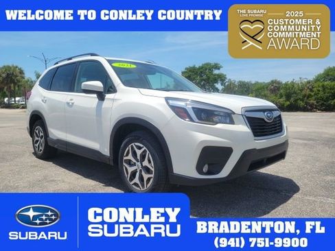Used 2021 Subaru Forester Premium w/ Popular Package #1 AWD/4WD image 1