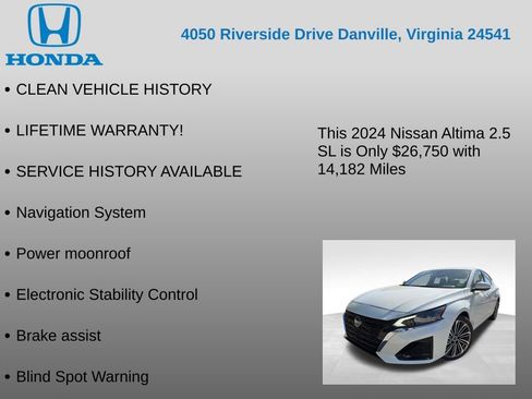 Used 2024 Nissan Altima 2.5 SL image 7