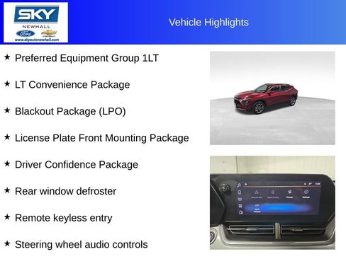 Used 2024 Chevrolet Trax LT w/ Driver Confidence Package image 12