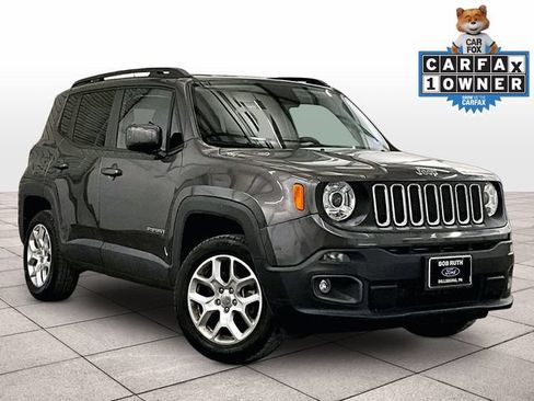 Used 2018 Jeep Renegade Latitude w/ UConnect 8.4 Nav Group AWD/4WD image 2