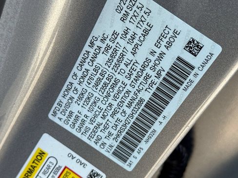 Certified 2025 Honda CR-V LX image 28