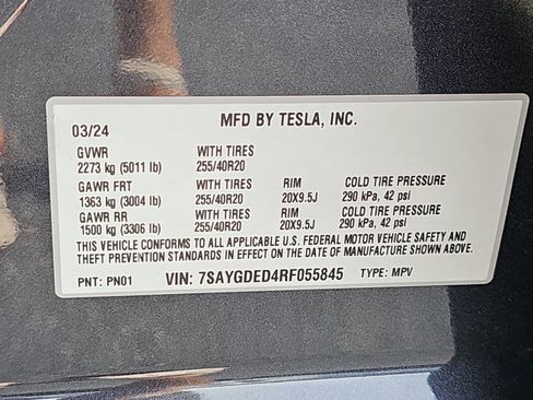 Used 2024 Tesla Model Y Long Range RWD image 33