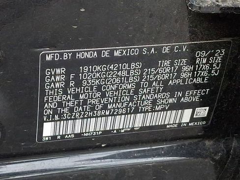 Certified 2024 Honda HR-V LX image 28