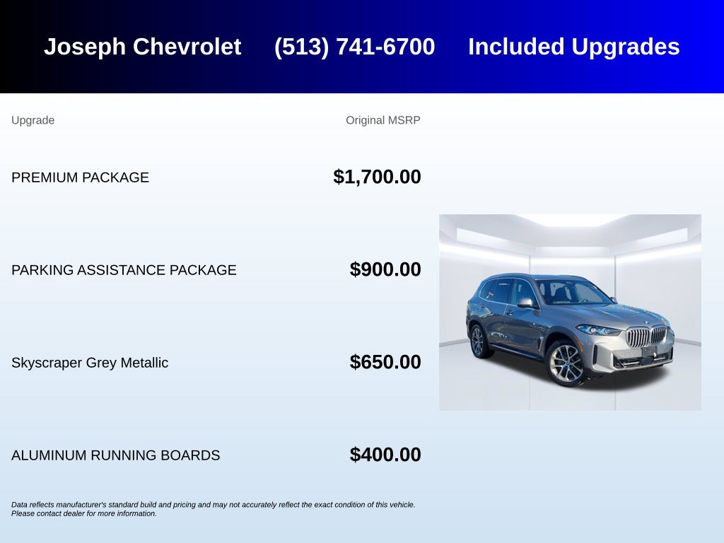 Used 2026 BMW X5 xDrive40i AWD/4WD image 6