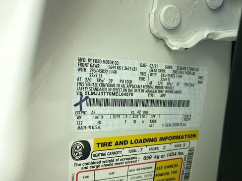 Used 2021 Lincoln Navigator L Black Label w/ Cargo Convenience Package image 38