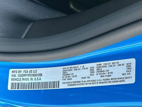 New 2026 RAM 1500 4x4 Crew Cab image 21