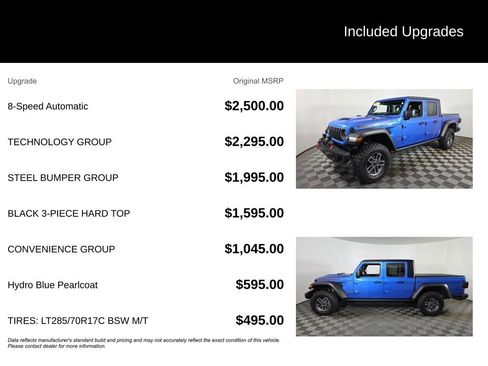 Used 2024 Jeep Gladiator Mojave w/ Technology Group image 6