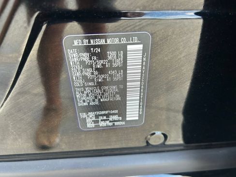 Used 2024 Nissan Armada Platinum w/ Cargo Package AWD/4WD image 10