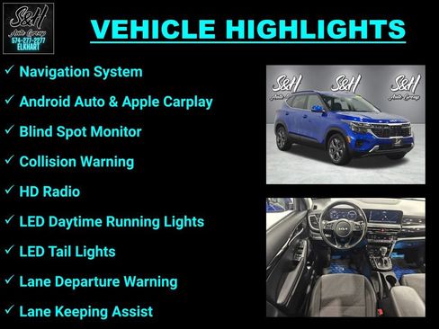 Used 2024 Kia Seltos S AWD/4WD image 3