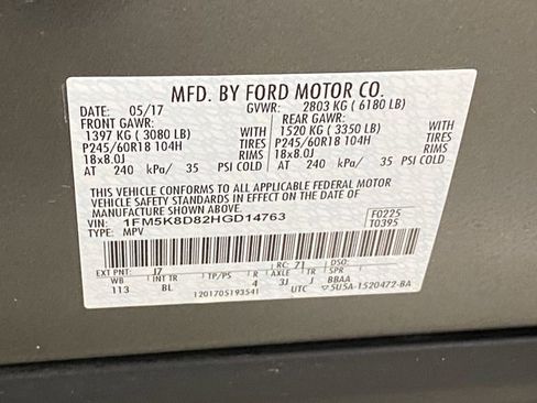 Used 2017 Ford Explorer XLT w/ Equipment Group 202A image 39