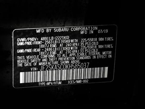 Used 2019 Subaru Forester Limited w/ Popular Package #3 image 25