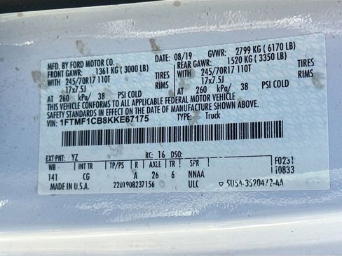 Used 2019 Ford F150 XL w/ Trailer Tow Package RWD image 27